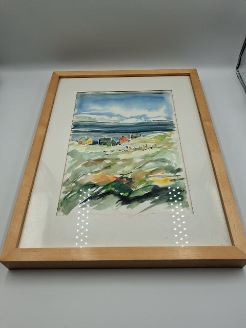 P. Christoffersen Akvaral tryk Jakobshavn